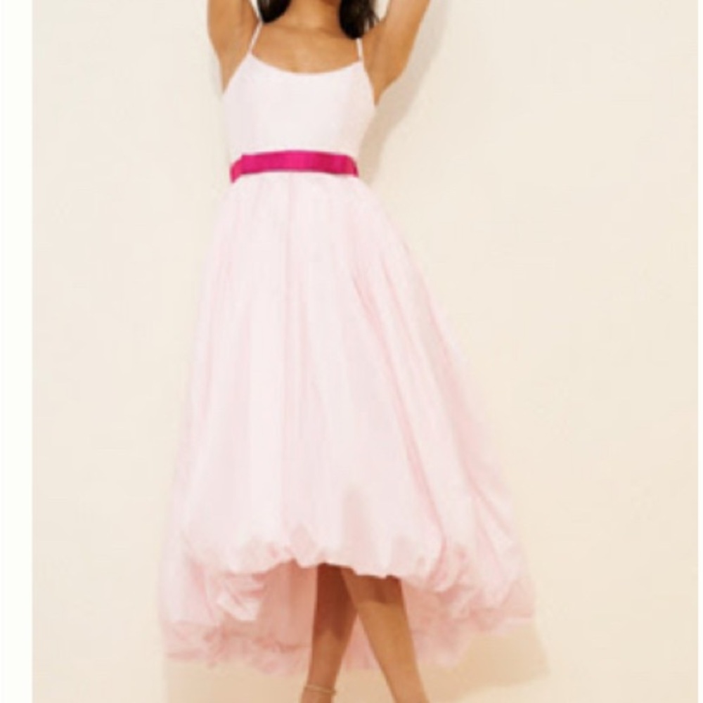 Hutch Pink High Low Dress